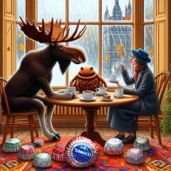 Bluestocking: Do androids dream of electric hair?