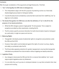For Women Scotland in Supreme court - thread 2