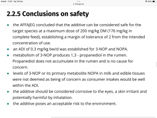 Dairy Cow Feed Additive Trials - statement from Soil Association