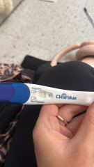 evaporation line or positive