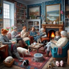 Bluestocking: Do androids dream of electric hair?