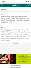 Today I've used my air fryer to ...