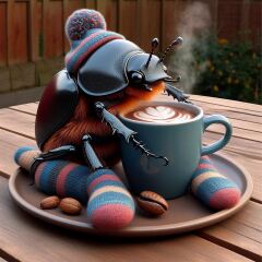 Bluestocking: Do androids dream of electric hair?