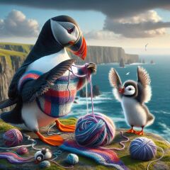 Bluestocking: Do androids dream of electric hair?