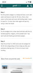 Today I've used my air fryer to ...