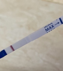 Can anyone see two lines? TTC after MC