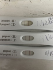 Clearblue says 1-2 but strong line and I'm 5 weeks