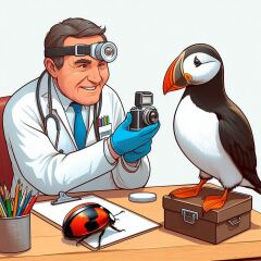 Bluestocking: Do androids dream of electric hair?