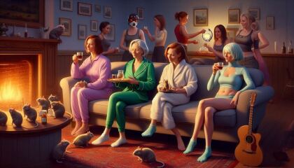 Bluestocking: the one where Boiled gets to the bar first!