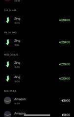 FREE £30 (can earn £600) HSBC Zing banking app