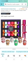 Where do the elite buy Christmas crackers from?