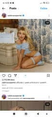 Sabrina Carpenter - too sexy?