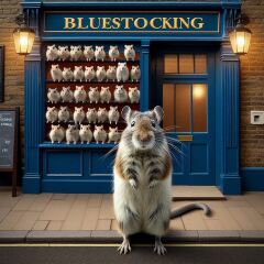 Bluestocking: Do androids dream of electric hair?