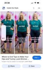Blouses that stop at lower hip line