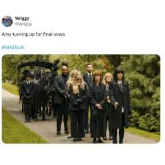 MAFS THREAD 16. We go into these final rows (and maybe some vows) with our narky-cysts, frozen faces, John's fanclub and flappy jeans with free titties. It's the final goodbye, until the next time. Please collect your Blue Peter badge at the end