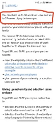 Question about Shared Parental Leave - please help!