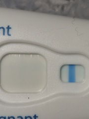 FAINT LINE ON CLEARBLUE