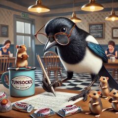 Bluestocking: Do androids dream of electric hair?