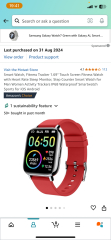 Fitness watch for 9yo