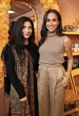 Meghan attended a Dinner for the Southern California Welcome Project with Mina’s List