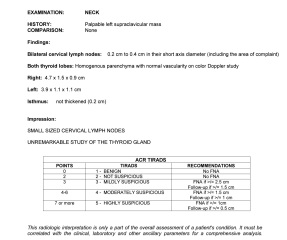 Health Anxiety - Lump in Neck
