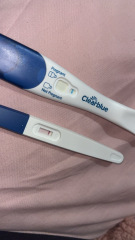 Asda and clear blue tests help