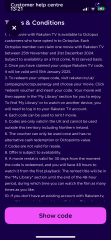 Sharing voucher codes