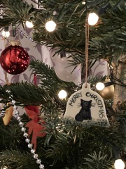 Tinsel, Glitter and Baubles - the Excellent Cats prepare to knock Everything off your Christmas Tree
