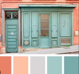 Paint colour to go with turquoise sofa