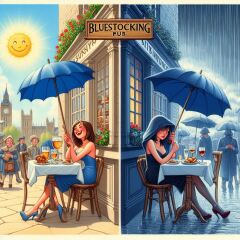 Bluestocking: the one where Boiled gets to the bar first!