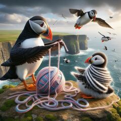 Bluestocking: Do androids dream of electric hair?