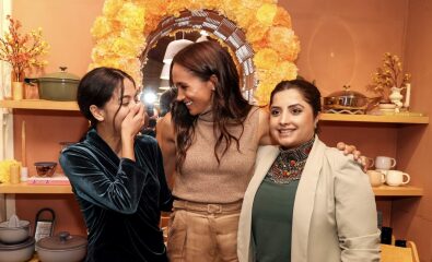 Meghan attended a Dinner for the Southern California Welcome Project with Mina’s List