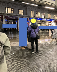 To feel a bit harassed by charity worker