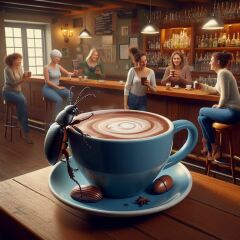 Bluestocking: the one where Boiled gets to the bar first!