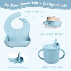 Silicone Baby Feeding Set