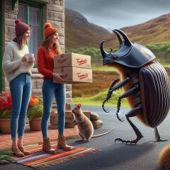 Bluestocking: Do androids dream of electric hair?