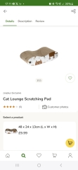 Cardboard cat scratchers