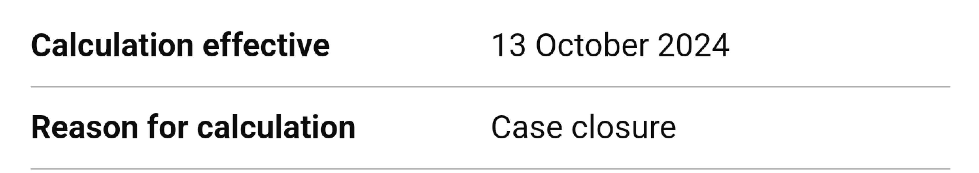 How can paying parent close the case?