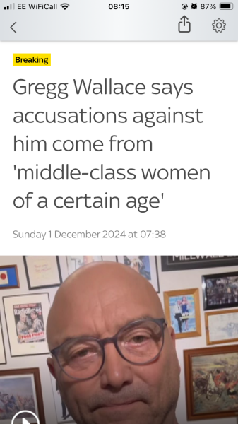 To want the tea on Gregg Wallace? 👀👀👀