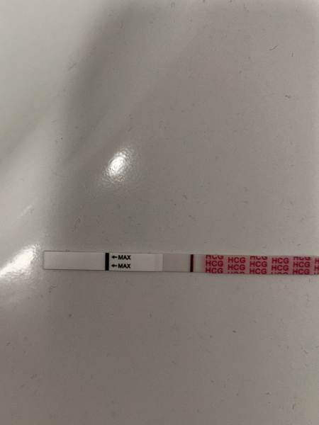 8 dpo very faint line?