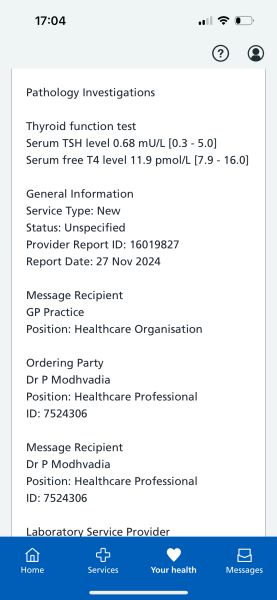 Does anyone know anything about ferritin levels?