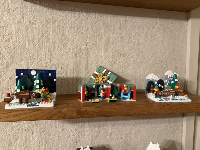 To show me your Lego collection?