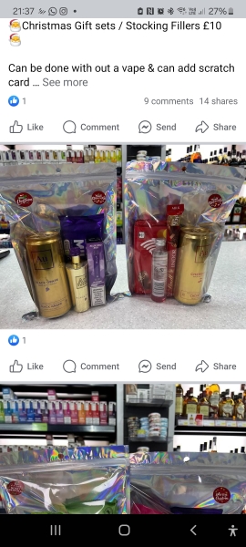 Facebook Christmas Tat