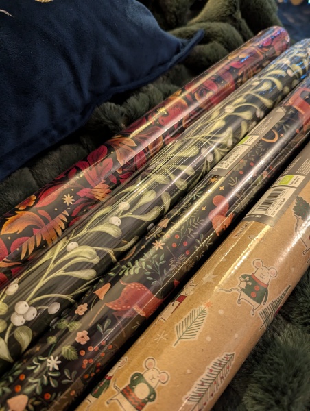 What wrapping paper have you gone for?