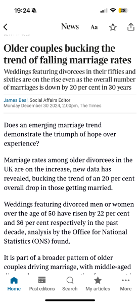 Why get married?