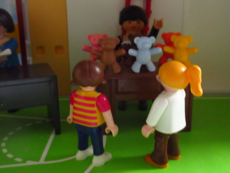 It's advent for the Playmobil people in our house...