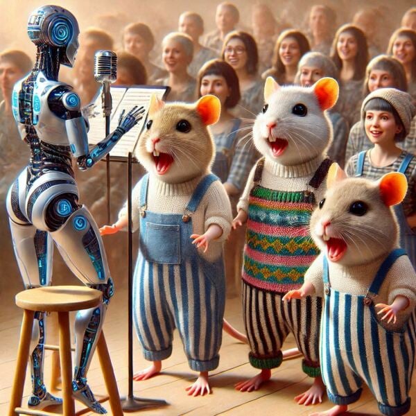 The Bluestocking - the one with the Christmas stocking