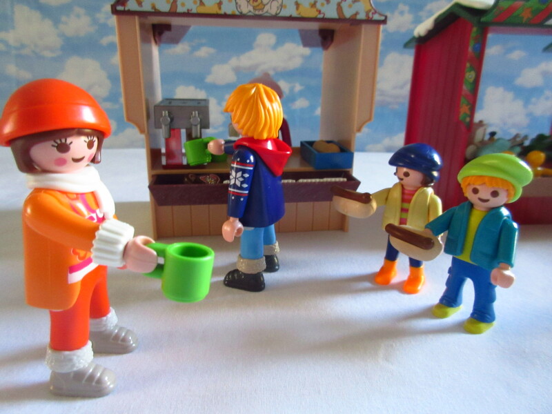 It's advent for the Playmobil people in our house...