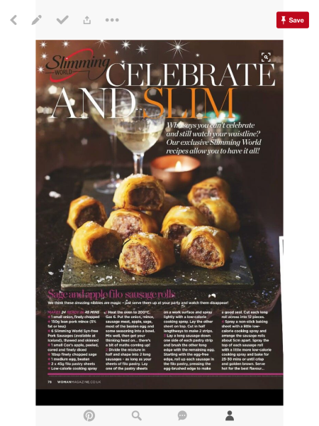 Christmas treats at Slimming World group