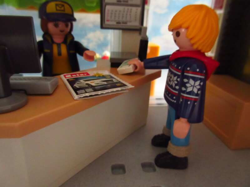 It's advent for the Playmobil people in our house...